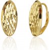 JVD Pozlátené strieborné náušnice SVLE3518XJ6GO00