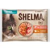 SHELMA Cat Kitten losos a krůta, kapsa 85 g (4 pack) SHELMA Cat Kitten losos a krůta, kapsa 85 g (4 pack)