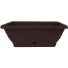 Nohel garden Truhlík samozavlažovací GARDENFLOR plastový hnedý 60cm Nohel garden Truhlík samozavlažovací GARDENFLOR plastový hnedý 60cm