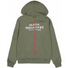 Alpha Industries Signature BP Hoody pánska mikina sage green