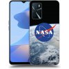 Picasee silikónový čierny obal pre OPPO A16 - Nasa Earth Picasee silikónový čierny obal pre OPPO A16 - Nasa Earth