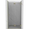 Mexen Lunar-F skladacie sprchové dvere pravé 55 cm, transparentné, zlaté - 836-055-000-50-00-P Mexen Lunar-F skladacie sprchové dvere pravé 55 cm, transparentné, zlaté - 836-055-000-50-00-P