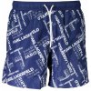 Karl Lagerfeld pánske plavky modré KL20MBM08_NAVY