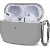 Enem Jednofarebný obal na Airpods PRO 2 - Grey IRAIRP2-17