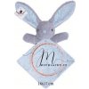 Hugs and Kisses USPÁVAČIK zajačik šedo-modrý Hugs and Kisses USPÁVAČIK zajačik šedo-modrý