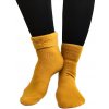 Dámske vlnené ponožky horčicové, VYBRAŤ VEĽKOSŤ BIELIZNE 39 - 42 Dámske vlnené ponožky horčicové, VYBRAŤ VEĽKOSŤ BIELIZNE 39 - 42