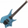 HILS Guitars HN5 NEXT Emerald Blue Metallic Headless gitara (Ako nové) HILS Guitars HN5 NEXT Emerald Blue Metallic Headless gitara (Ako nové)