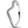 PANDORA prsteň Žiarivé vlny 192539C01 PANDORA prsteň Žiarivé vlny 192539C01