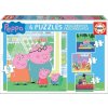 Puzzle Prasiatko Peppa 4v1 Puzzle Prasiatko Peppa 4v1