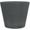 Scheurich Kvetináč C-Cone 47 cm Stony Black Scheurich Kvetináč C-Cone 47 cm Stony Black