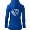 Florbal love - Mikina dámska trendy zipper s kapucňou - 2XL ( Kráľovská modrá ) Florbal love - Mikina dámska trendy zipper s kapucňou - 2XL ( Kráľovská modrá )