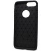 Puzdro Carbon Lux TPU iPhone 7 Plus/8 Plus - čierne Puzdro Carbon Lux TPU iPhone 7 Plus/8 Plus - čierne