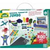 Lena Kreativní kufřík Jumbo modrý 800 ks Lena Kreativní kufřík Jumbo modrý 800 ks