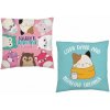 Halantex · Obojstranný vankúš Squishmallows - 40 x 40 cm Halantex · Obojstranný vankúš Squishmallows - 40 x 40 cm