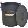 Livlig Kovové vedro s vekom 12 l anthracite