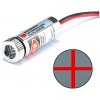 LaskaKit_cz Laserový modul červený 5V 5mW 650nm, kříž LaskaKit_cz Laserový modul červený 5V 5mW 650nm, kříž