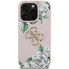Zadný kryt Guess PU Grained Roses 4G Metal Logo pre Apple iPhone 16 Pro, ružová Zadný kryt Guess PU Grained Roses 4G Metal Logo pre Apple iPhone 16 Pro, ružová