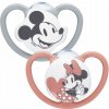 NUK SPACE 2x silikónový UPOKOJUJÚCI CUMĽÍK Myšiak Mickey 18-36m NUK SPACE 2x silikónový UPOKOJUJÚCI CUMĽÍK Myšiak Mickey 18-36m