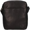 Lagen pánska kožená taška cez rameno 2290602 čierna