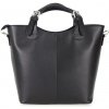 Talianska kožená kabelka 69 čierna Talianska kožená kabelka 69 čierna