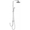 Sapho Sprchový stĺp pre nástennú batériu, pevná a ručná sprcha, guľatý, chróm 1202-13 Sapho Sprchový stĺp pre nástennú batériu, pevná a ručná sprcha, guľatý, chróm 1202-13