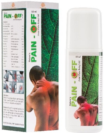 Pain off -ajurvédsky bylinný masážny olej 60 ml