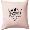 Cyklo trojuholník - Vankúš 50x50 - 50x50 - Iba poťah ( Svetloružová ) Cyklo trojuholník - Vankúš 50x50 - 50x50 - Iba poťah ( Svetloružová )