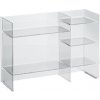 Laufen Kartell - Policový regál, 75x26x53 cm, kryštál transparentná H3893310840001 Laufen Kartell - Policový regál, 75x26x53 cm, kryštál transparentná H3893310840001