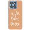Picasee silikonový průhledný obal pro Honor X8c - Boss Mama Picasee silikonový průhledný obal pro Honor X8c - Boss Mama