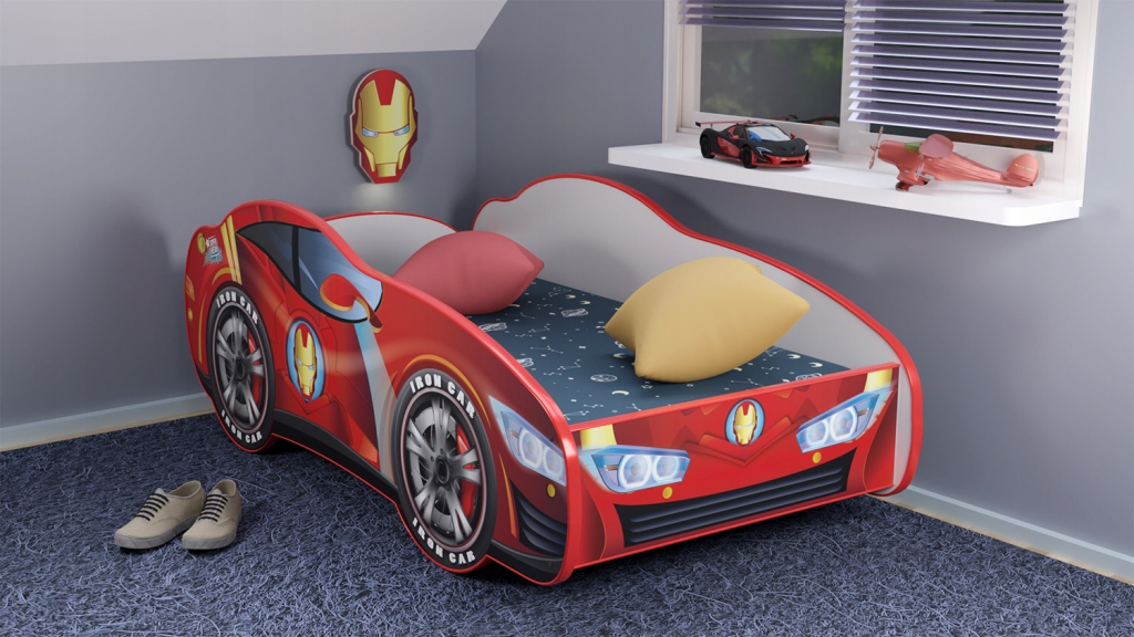 Top Beds auto Racing Car Hero Iron Car