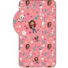 Jerry Fabrics Bavlna napínacie prestieradlo Gabby´s Dollhouse 90x200x25