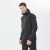 QUECHUA Pánska nepremokavá turistická bunda MH500 tmavozelená 3XL QUECHUA Pánska nepremokavá turistická bunda MH500 tmavozelená 3XL