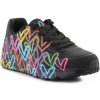 Skechers Nízke tenisky UNO LITE - SPREAD THE LOVE 314064L-BKMT Čierna Skechers Nízke tenisky UNO LITE - SPREAD THE LOVE 314064L-BKMT Čierna