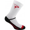 Letné cyklistické ponožky pánske Pinarello Logo Think Asymmetric biele/červené S Letné cyklistické ponožky pánske Pinarello Logo Think Asymmetric biele/červené S