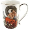 HOME ELEMENTS Porcelánový hrnček Mucha svetlý 400 ml HOME ELEMENTS Porcelánový hrnček Mucha svetlý 400 ml