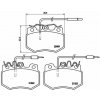 BREMBO Sada brzdových doštičiek P 61 031 BREMBO Sada brzdových doštičiek P 61 031