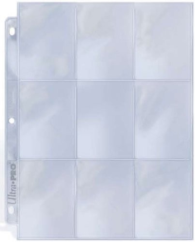 Ultra PRO Obal stránka na 9 kariet Silver