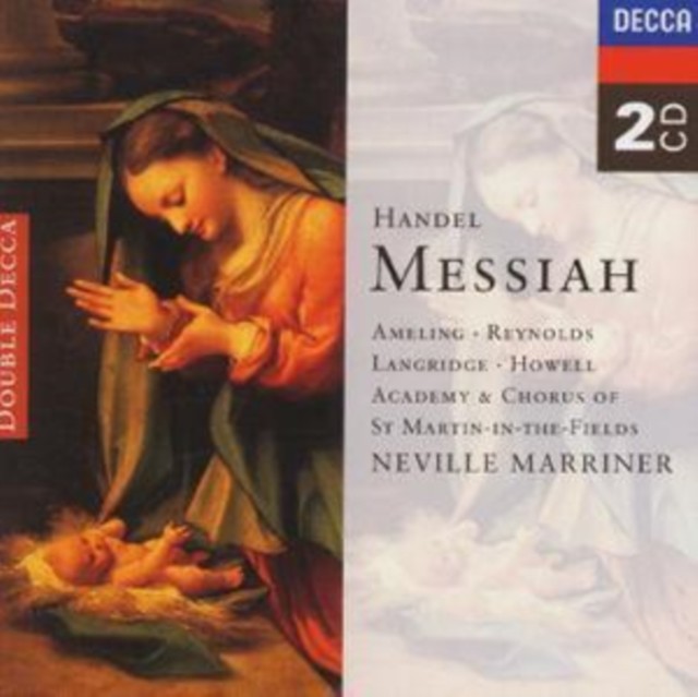 MARRINER NEVILLE - HANDEL:MESSIAH CD