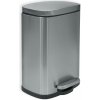 Spirella Pedálový odpadkový kôš Akira 5 l, kefovaná nehrdz. oceľ Spirella Pedálový odpadkový kôš Akira 5 l, kefovaná nehrdz. oceľ