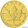 Zlatá investičná minca 1/10 oz 5 CAD Maple Leaf 3,11 g Zlatá investičná minca 1/10 oz 5 CAD Maple Leaf 3,11 g