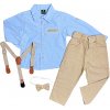 EF Kids 4dielny set pre deti- Móda, modro-béžový veľkosť: 8 rok EF Kids 4dielny set pre deti- Móda, modro-béžový veľkosť: 8 rok