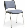 Konferenčná čalúnená stolička, sivá Biedrax Z9106s Konferenčná čalúnená stolička, sivá Biedrax Z9106s