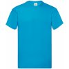 Pánske tričko Fruit of the Loom Original - azúrová S Pánske tričko Fruit of the Loom Original - azúrová S