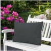 Záhradný vankúš vodeodolný 50x70 cm grafitový Grafitová 50x70 cm Záhradný vankúš vodeodolný 50x70 cm grafitový Grafitová 50x70 cm