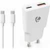 NEDIS síťová nabíječka/ 20 W/ PD 3.0/ rychlé nabíjení/ 1.5 / 2.0 / 2.22 / 3.0 A/ USB-A/ USB-C/ bílá/ kabel 1,5m NEDIS síťová nabíječka/ 20 W/ PD 3.0/ rychlé nabíjení/ 1.5 / 2.0 / 2.22 / 3.0 A/ USB-A/ USB-C/ bílá/ kabel 1,5m