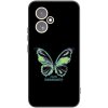 Picasee silikónový čierny obal pre Honor 400 5G - Diamanty Blue Picasee silikónový čierny obal pre Honor 400 5G - Diamanty Blue