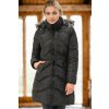 Z6768 DEWBERRY WOMEN'S COAT-DARK BLACK šedá M dewberry 2465430620651 Z6768 DEWBERRY WOMEN'S COAT-DARK BLACK šedá M dewberry 2465430620651