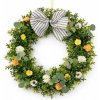 DECOLED Veľkonočný veniec na dvere 39 cm, plastový, vonkajší DECOLED Veľkonočný veniec na dvere 39 cm, plastový, vonkajší