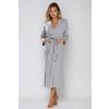 Bavlnený župan Melissa sivý XXL Bavlnený župan Melissa sivý XXL