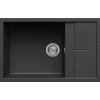 Kuchyňský dřez Elleci Unico 310 Full black G40 943DRLGU31040 Kuchyňský dřez Elleci Unico 310 Full black G40 943DRLGU31040